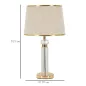 LAMPA STOŁOWA Praga 30X52,5 cm